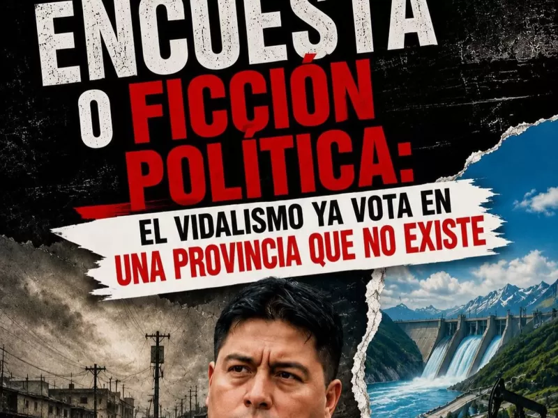 ENCUESTA O FICCI&Oacute;N POL&Iacute;TICA: EL VIDALISMO YA VOTA EN UNA PROVINCIA QUE NO EXISTE