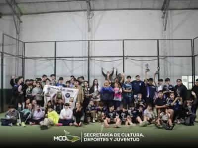 &iexcl;Caleta Olivia celebr&oacute; a las futuras promesas del p&aacute;del patag&oacute;nico!